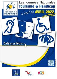 Tourisme et Handicap 2022 : Journées dédiées durant tout le mois d’avril